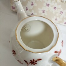 たち吉　ファルツティーセット　TABLE WARE RICHFIELD 湯呑 5客ポット1個　金彩　_画像7