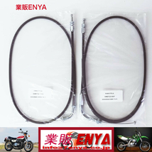 【業販ENYA】Z1 Z2 750RS スロットルワイヤー ケーブル アクセルワイヤー 54012-087 54012-150 ２本セット【Velomoto製】_画像2