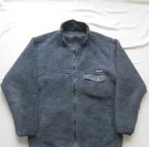 ☆ パタゴニア リバーシブル スナップジップ ジャケット (M) / グリセード / USA製 patagonia / vintage / ジャケット / レトロX mars _画像5