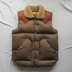 * 70s Vintage Rocky mountain down vest (42) rare color / original / vintage / Vintage 1970s / Chris ti