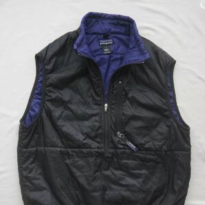 ☆90s パタゴニア パフボール ベスト（S）黒 紫 /patagonia puffball / 90s / vintage / mars / ビンテージ / ダスパーカーの画像7