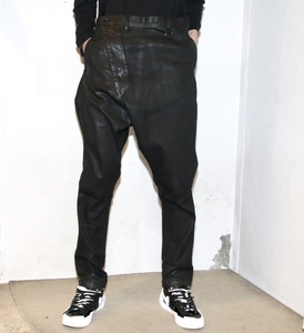 23SS未使用品 定価46200円 JULIUS ユリウス サルエル デニム パンツ size3 L incarnation 819PAM7-C rick owens yohji yamamoto guidi