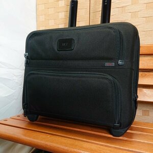 【極美品】TUMI トゥミ【26124DH】キャリーバッグ エクスパンダブル 拡張機能付きキャリーケース 【ブラック】