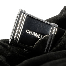 シャネル CHANEL プルミエール バケットダイヤ H0096 ブラック文字盤 新古品 腕時計 レディース_画像6