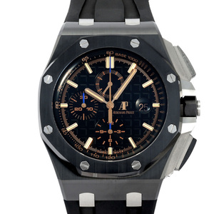 o-tema*pigeAUDEMARS PIGUET Royal oak offshore chronograph 44mm 26405CE.OO.A002CA.02 black face used wristwatch men's 