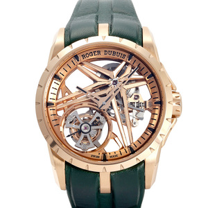 ロジェ・デュブイ ROGER DUBUIS エクスカリバー モノトゥールビヨン 世界限定88本 RDDBEX0981 中古 腕時計 メンズ