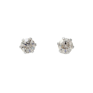 PT900 diamond OTHER earrings one bead diamond 
