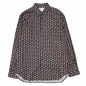 COMME des GARCONS SHIRT コムデギャルソンシャツ　Graphic Print LSV Shirts ネイビー サイズ:S