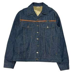 GUCCI グッチ　Horse Bit Denim Jacket インディゴ サイズ:M