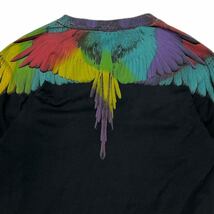 MARCELO BURLON マルセロブロン　Feather Print T-Shirts ブラック サイズ:XS_画像4