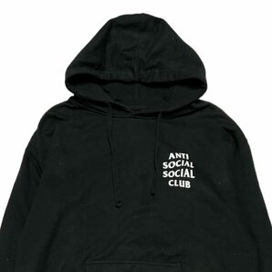 ANTI SOCIALSOCIAL CLUB アンチソーシャルソーシャルクラブ Embroidery Pullover Hoodie ブラック サイズ:Lの画像4