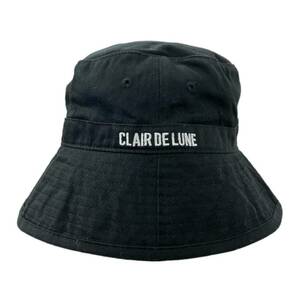 CLAIR DE LUNE クレールドルナ　Bucket Hat ブラック サイズ:F