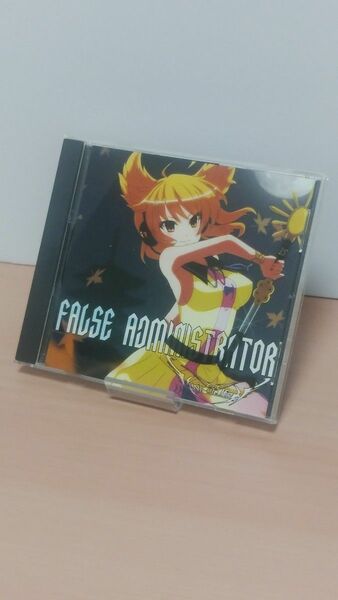 東方project 同人音楽CD Kissing the Mirror/FALSE ADMINSTRATOR 特典CD付き