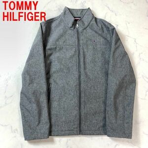 A1763 トミーヒルフィガー ジャンパー ブルゾン グレー TOMMY HILFIGER S