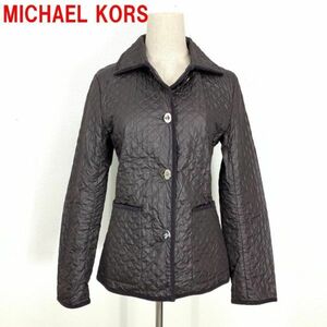 A2241 マイケルコース ジャケット ジャンパー キルティング 茶色 MICHAEL KORS ブラウン ４