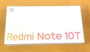 Xiaomi Redmi Note 10T Nighttime Blue 標準セット（SIMフリー新品正規品）送料無料！！