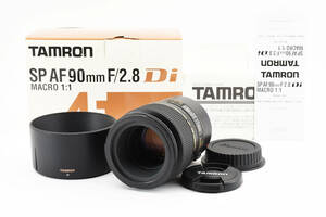 TAMRON タムロン 単焦点 マクロ レンズ SP AF 90mm F/2.8 Di 272E キヤノン #2053738A