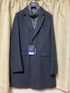  hell noHERNO with cotton Chesterfield coat size XL 50 gray 