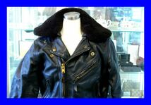 ○中古 ラングリッツレザーズ Langlitz Leathers コロンビア ライダース ジャケット メンズ36 ブラック アウター 革ジャン J0071_画像1