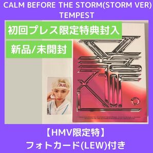 (新品/未開封) CALM BEFORE THE STORM(STORM VER) TEMPEST HMVフォトカード付き02