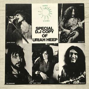 PROMO URIAH HEEP SPECIAL D.J COPY OF URIAH HEEP　６Pプロモシート