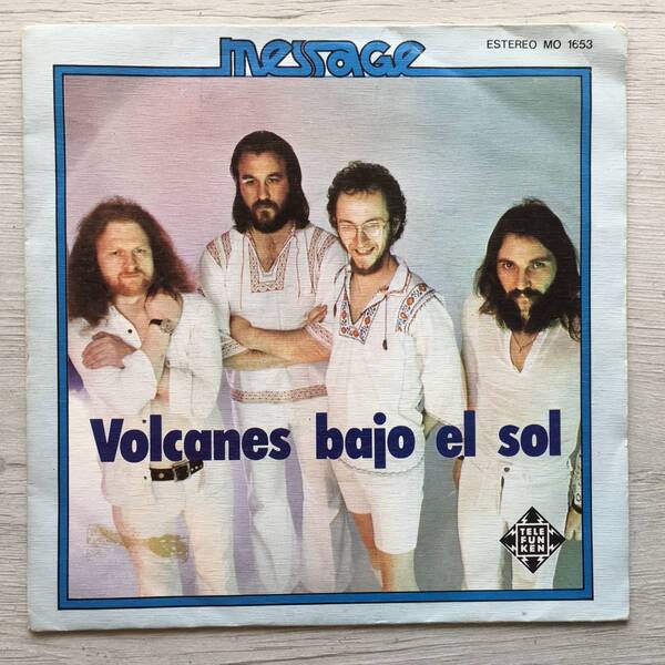 MESSAGE VOLCANES UNDER THE SUN PROMO スペイン盤
