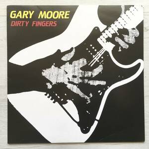 TEST PRESSING GARY MOORE DIRTY FINGERS UK盤
