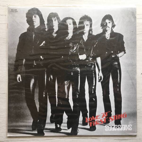 KOREA SEALED SCORPIONS LOVE AT FIRST STING 韓国盤 新品未開封 赤文字