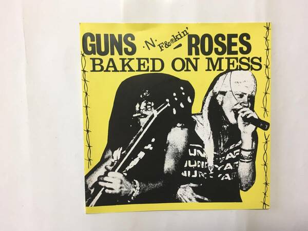 GUNS N' ROSES BAKED ON MESS フランス盤