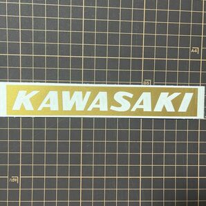 Kawasaki カワサキ　カッティングステッカー　苗字　