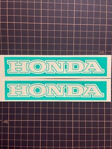 honda マスキングシート 2枚セット　　転写シート有　旧車　塗装　 苗字 ステッカー