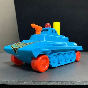 スペースパトロール 昭和レトロ 玩具おもちゃ 中古現状品 ポンプ付き 水が飛び出す 宇宙パトロール お風呂遊び SPACEPATROL戦車タンクTANK 