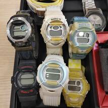 ♯3041【時計ジャンクおまとめ】G-SHOCK 20周年記念モデル G-600SP-1AJR　Baby‐G　EMPORIO ARMANI　citizen　Technos　他　時計　　_画像3