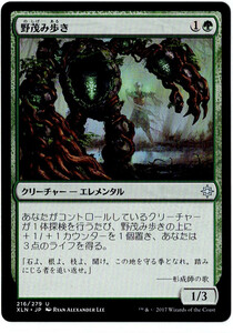 MTG　野茂み歩き　日本語　1枚迄　XLN