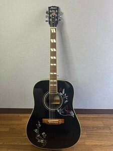 ♪Mison アコースティックギター　H-22/BK