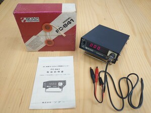 50MHZ周波数カウンター　FC-841　㈱ソアー　動作確認済　取扱説明書付