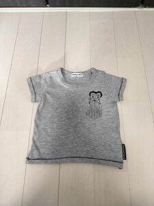 mimorand Tシャツ　グレー　90 ミモランド