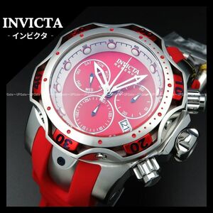 最上位モデル★スポーティーなレッド INVICTA Venom 46193　インビクタ　ベノム