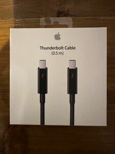 【新品未開封Apple純正品】Apple Thunderbolt cable 0.5m