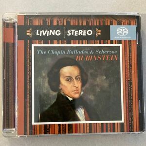 廃盤 SACD ハイブリッド ルービンシュタイン / ショパン : バラード 全曲、スケルッツォ 全曲