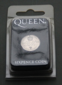 QUEEN(クィーン) Brian May 6pence coin 2004