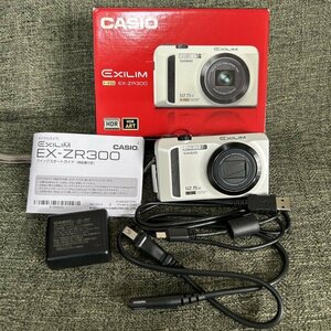 CASIO EXILIM EX-ZR300 白　動作確認済み　カシオ