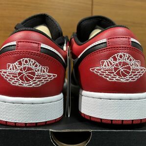 29cm US11 新品未使用 Nike Air Jordan 1 Low Bred Toe GYM RED 553558-612 ジョーダン ロー ブレッド トゥ ジムレッドの画像5