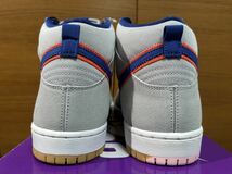 29cm US11【新品未使用・国内黒タグ付】Nike SB Dunk High Rush Blue and Team Orange New York Mets ダンク ハイ ニューヨークメッツ_画像5