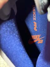 29cm US11【新品未使用・国内黒タグ付】Nike SB Dunk High Rush Blue and Team Orange New York Mets ダンク ハイ ニューヨークメッツ_画像9