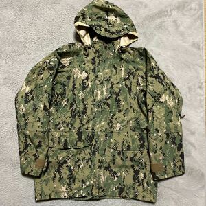 　US. ARMY ECWCS CAMO 迷彩　GORE-TEX デジタルカモ　テックジャケット　パーカー　ジャケット　JACKET HOODIE エクワックス　SMALL