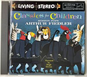 RARE CD Boston Pops Arthur Fiedler Classics For Children EU 1995 RCA Victor LICCA*RECORDS 343