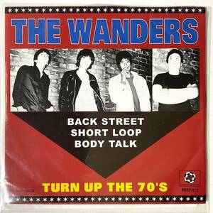 LIMITED *7“ EPレコード The Wanders Turn Up The 70's JP 2000 ORIGINAL Majestic Sound Records MSEP013 PUNK LICCA*RECORDS 087