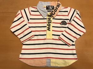 ◆　子ども服／ベビー服　重ね着風　男の子用　長袖Tシャツ 　80サイズ　◆