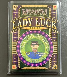 2023 UD Goodwin Champions Six Card Charlie's Lady Luck Relic $25 Washigton State MCL-7